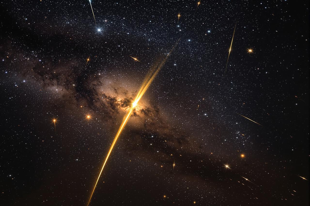 黄果短剧 - 星空宇宙主题背景